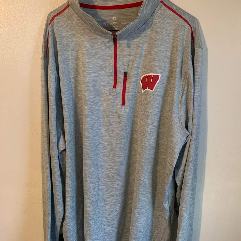 Wisconsin half zip